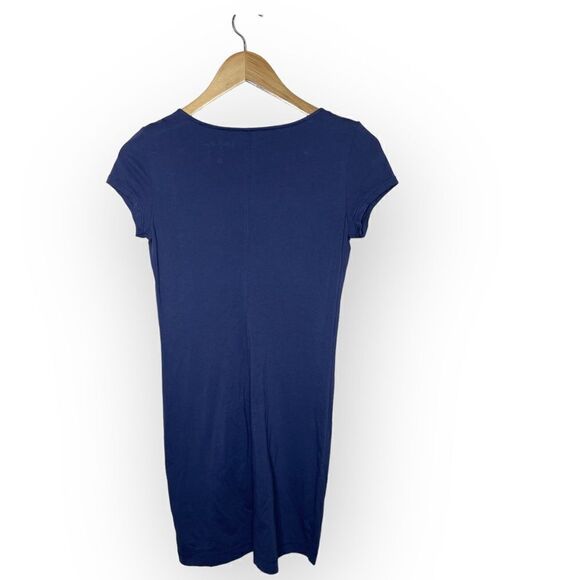 Lilly Pulitzer Brewster T-Shirt Dress Dark Blue 100% Pima cotton XXS - Picture 6 of 10